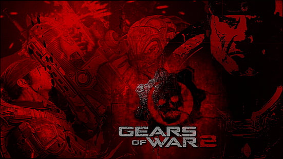Gears of War 2 Oyunu, oyun, dişliler, HD masaüstü duvar kağıdı HD wallpaper