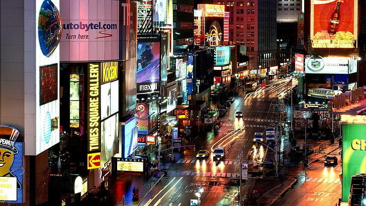 Times Square, HD tapet