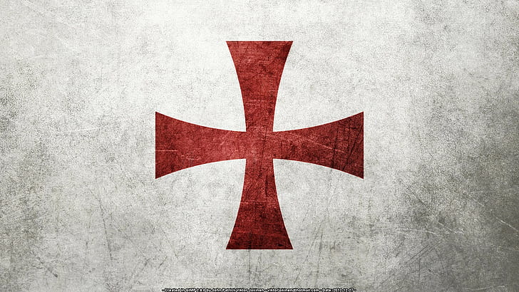 cross, catholic, desk, Templar, knight, HD wallpaper