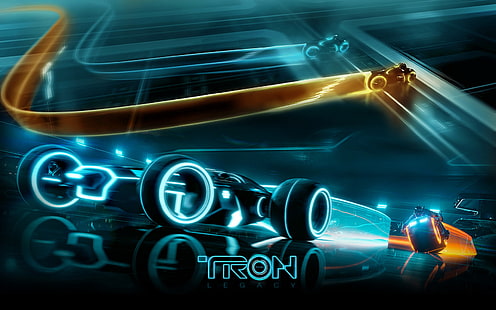 Tron Legacy, Race, Tron, Der Thron, HD-Hintergrundbild HD wallpaper