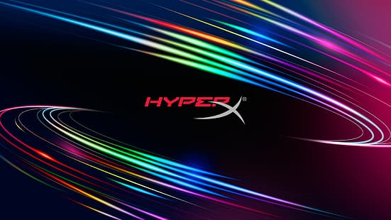 PC -spel, HyperX, färgglatt, HD tapet HD wallpaper