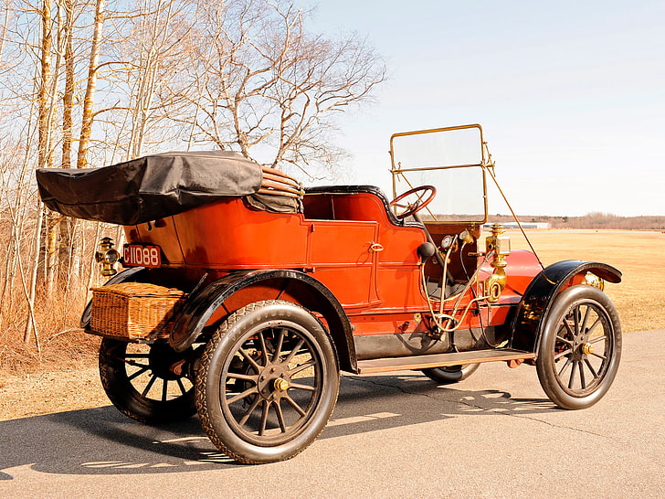 1910, franklin, model g, retro, touring, Tapety HD