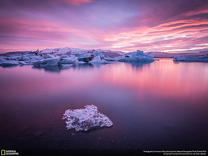 خلفية Dreamscape-National Geographic ، جسم مائي هادئ تحت سماء غائمة، خلفية HD HD wallpaper