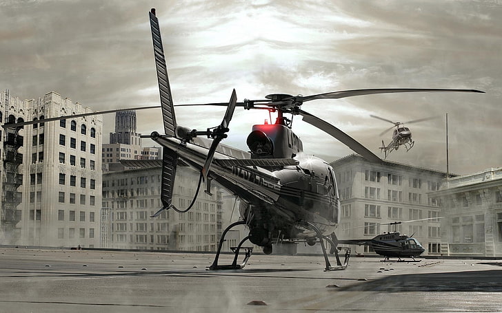 helicopters, HD wallpaper