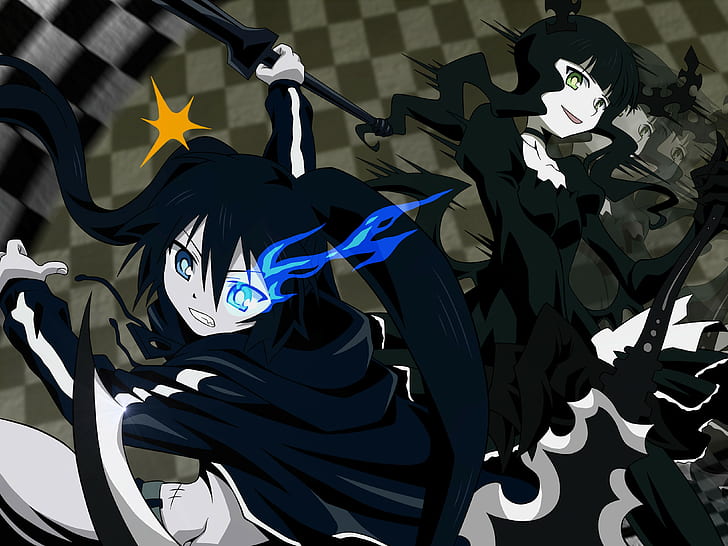 Black Rock Shooter, Anime Girls, Anime, Dead Master, Stärke (Black Rock Shooter), HD-Hintergrundbild