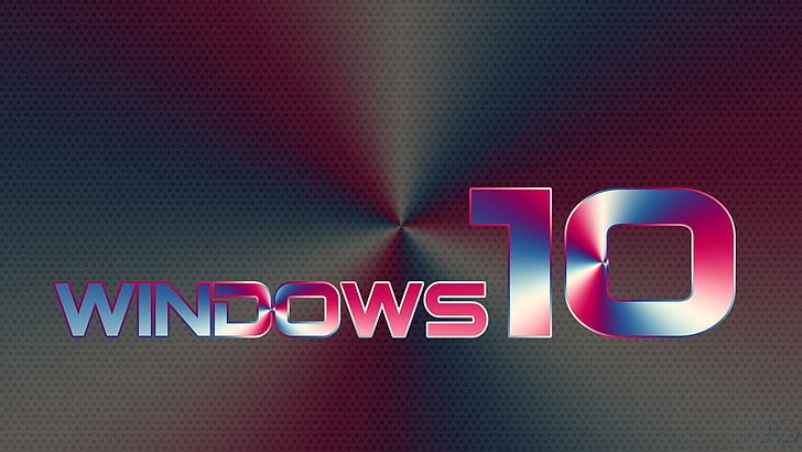 شعار Windows 10 و Windows 10 و Microsoft Windows، خلفية HD