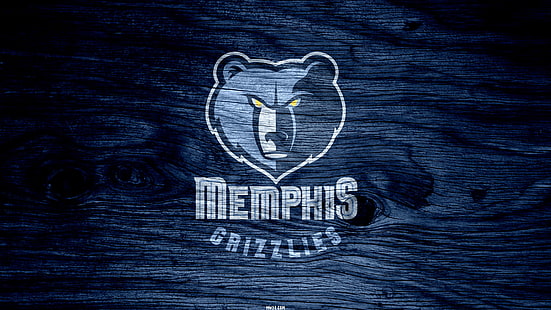 Basket, Memphis Grizzlies, logotyp, NBA, HD tapet HD wallpaper