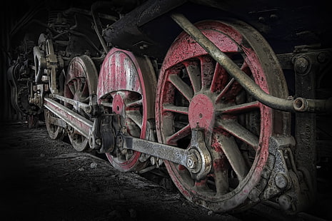 maszyna, pociąg, lokomotywa parowa, Tapety HD HD wallpaper