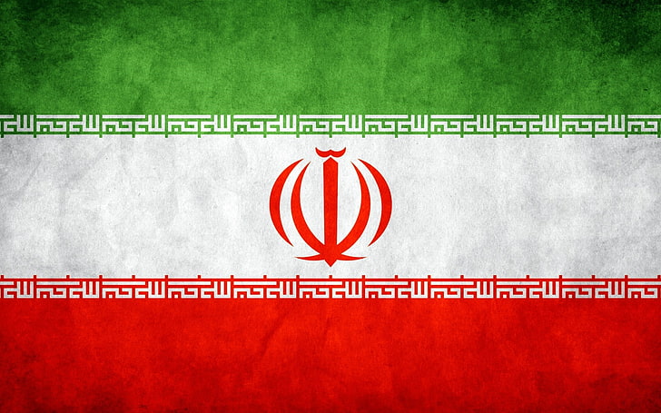 Iran, flag, HD wallpaper