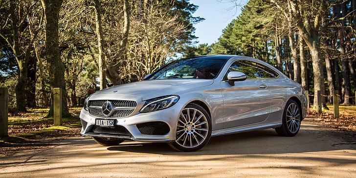 Mercedes-Benz, Mercedes, AMG, Coupe, C-Class, C205, Tapety HD