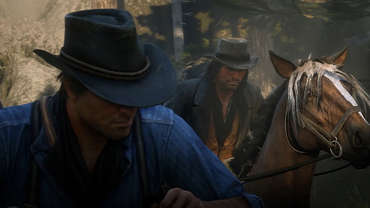 Red Dead Redemption 2, Rockstar Games, gry wideo, Red Dead Redemption, John Marston, Arthur Morgan, Tapety HD
