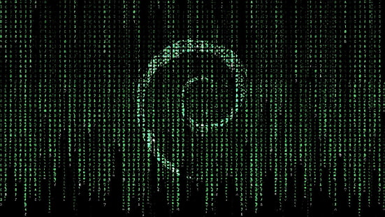 Matrix Digital Wallpaper, Linux, Debian, Die Matrix, HD-Hintergrundbild HD wallpaper