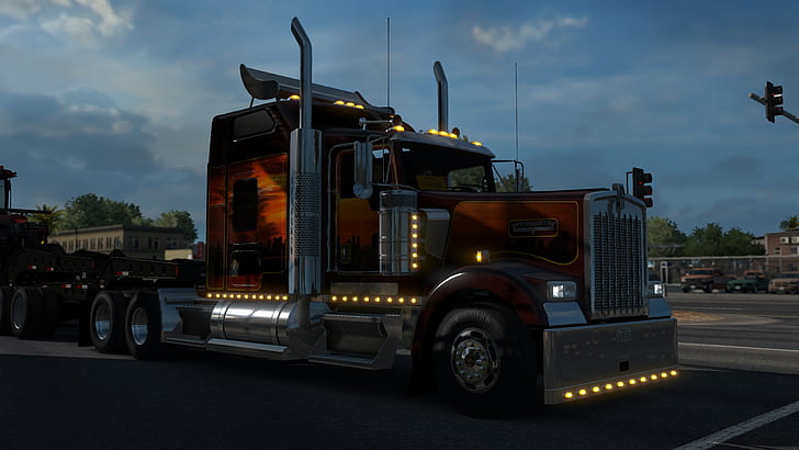 American Truck Simulator, Kenworth, HD wallpaper