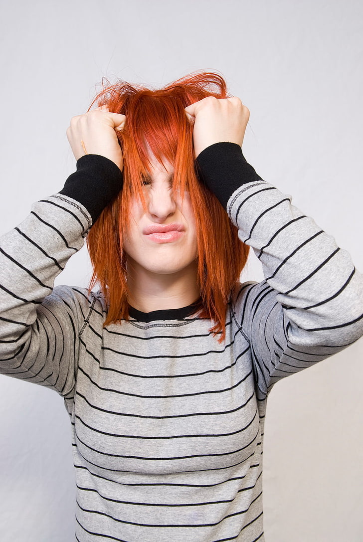 Hayley Williams, berambut merah, penyanyi, Wallpaper HD, wallpaper seluler