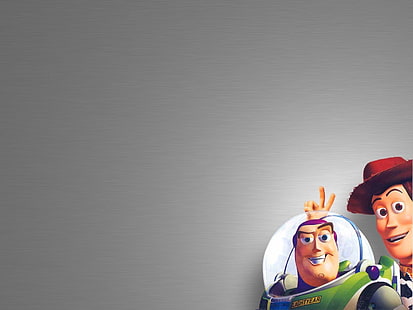 Fondo de pantalla de Toy Story Buzz Lightyear y Woody, Toy Story, Buzz Lightyear, Woody (Toy Story), Fondo de pantalla HD HD wallpaper