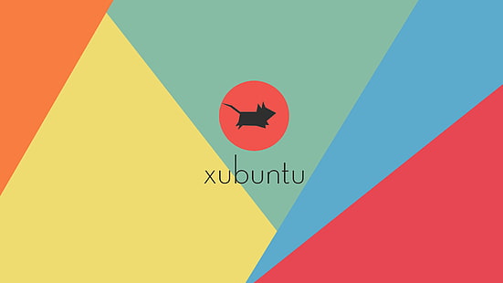 Xfce, Xubuntu, Linux, стиль материала, Flatdesign, Ubuntu, HD обои HD wallpaper