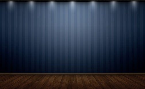 غرفة فارغة ، أرضيات باركيه بني ، أيرو ، إبداعي ، غرفة ، فارغة، خلفية HD HD wallpaper