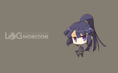 Log Horizon, Akatsuki (Log Horizon), anime dziewczyny, Tapety HD HD wallpaper