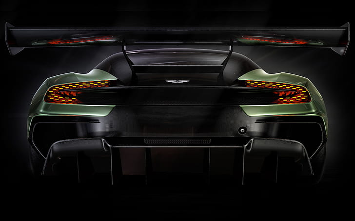 Parte traseira do Aston Martin Vulcan, Aston Martin Vulcan, HD papel de parede