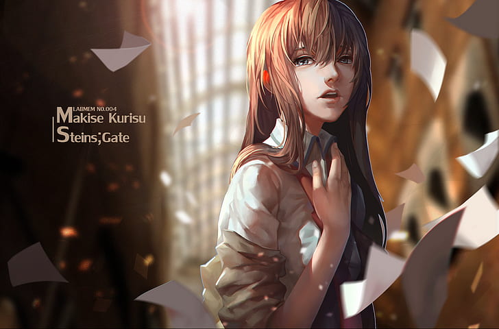 Steins; Gate, Makise Kurisu, Anime Girls, HD-Hintergrundbild