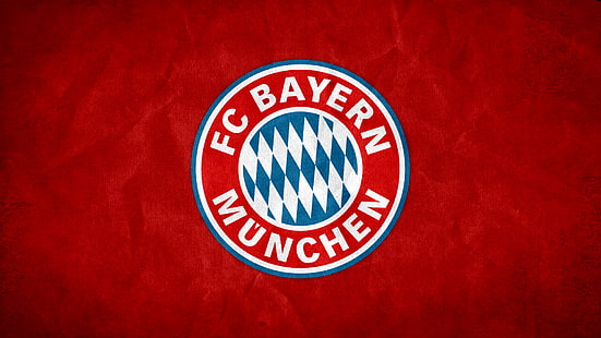 サッカー、FCバイエルンミュンヘン、エンブレム、ロゴ、 HDデスクトップの壁紙 HD wallpaper