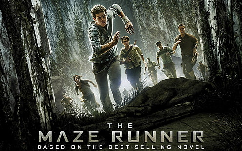 Poster The Maze Runner, wallpaper The Maze Runner, Film, Film Hollywood, hollywood, 2014, Wallpaper HD HD wallpaper