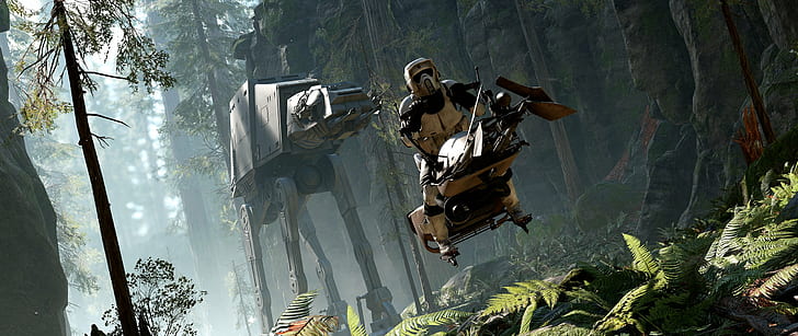 2560x1080 px, action, Battlefront, fi, Fighting, Futuristic, sci, shooter, Star, Wars, HD wallpaper