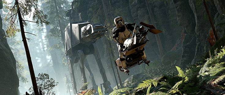 2560x1080 px, action, Battlefront, fi, Fighting, Futuristic, sci, shooter, Star, Wars, HD tapet HD wallpaper