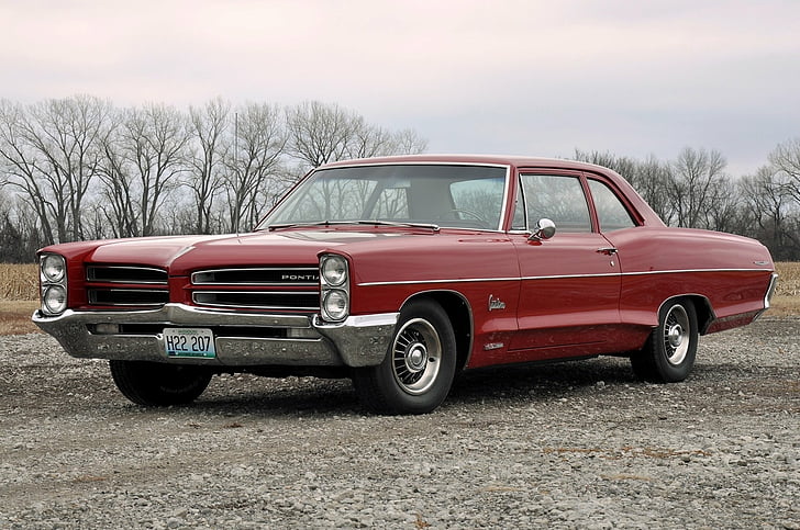 Pontiac, Pontiac Catalina, Car, Red Car, Vehicle, HD wallpaper