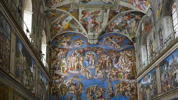 Kunst, Kapelle, Geschichte, Italien, Museum, Rom, Sixtinisch, HD-Hintergrundbild