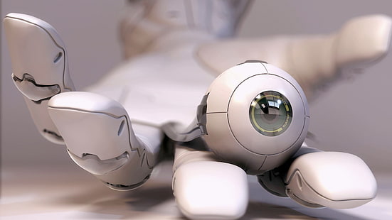 Sarif Industries, robot, Deus Ex: Human Revolution, futuristik, Wallpaper HD HD wallpaper