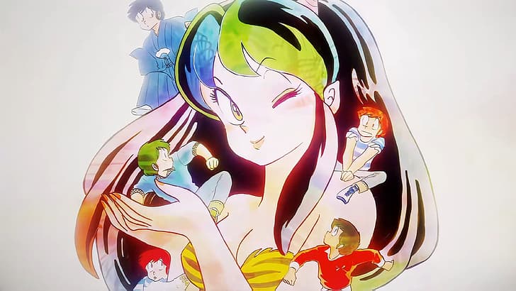 Urusei Yatsura, Lum Invader, anime girls, HD wallpaper