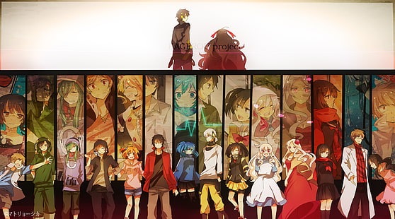 anime digital wallpape, Proyecto Kagerou, Fondo de pantalla HD HD wallpaper