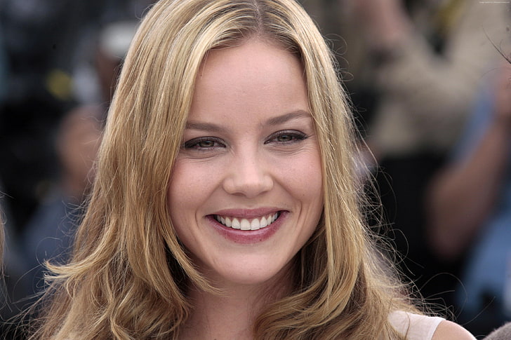 blonde, actrees, dress, white, Most Popular Celebs in 2015, Abbie Cornish, Seven Psychopaths, HD wallpaper