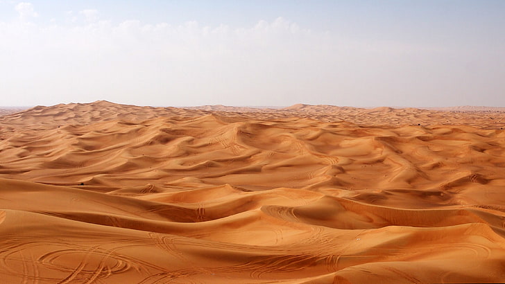 desert wallpaper, landscape, desert, HD wallpaper