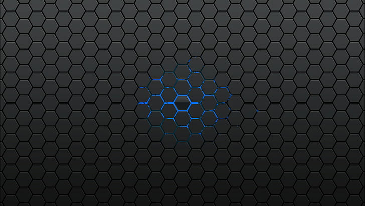 favos de mel minimalismo abstrato sistema operacional android, HD papel de parede