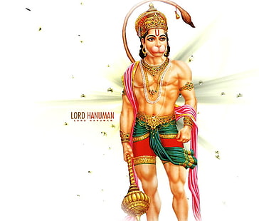 Lord Hanuman Ji, Lord Hanuman illustration, God, Lord Hanuman, hanuman, lord, HD wallpaper HD wallpaper