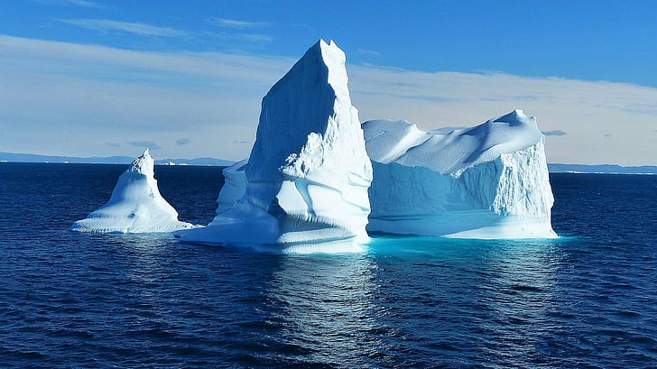 amadea, discobay, greenland, iceberg, HD wallpaper