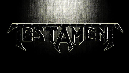 Testament, zespół, logo, thrash metal, zespół metalowy, logo zespołu, Tapety HD HD wallpaper