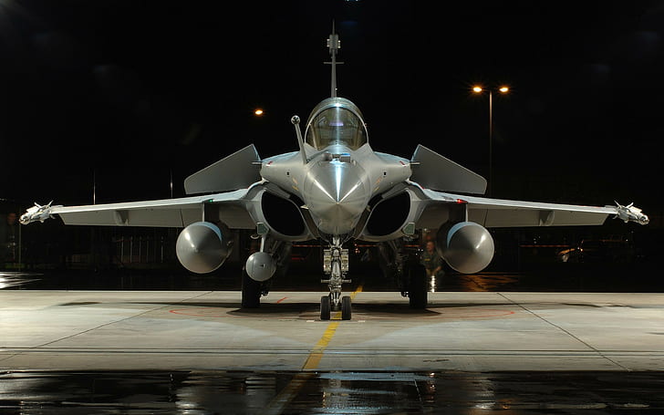 military, fighter plane, Dassault Rafale, HD wallpaper