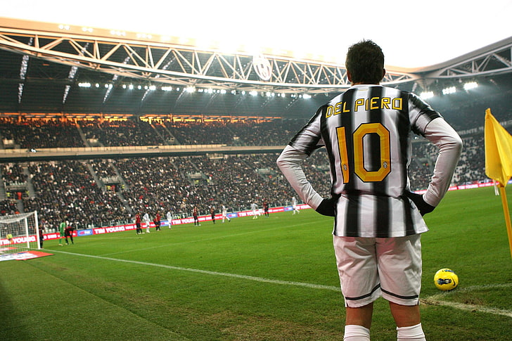 stadion, Juventus, sudut, Del-Piero, Wallpaper HD