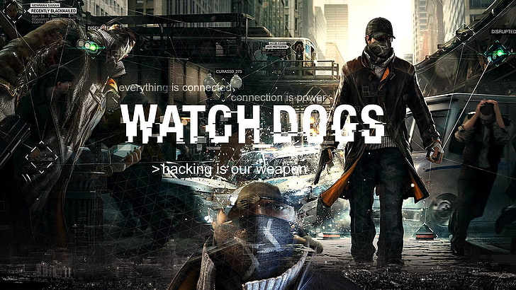Watchdogs sfondo digitale, Watch_Dogs, videogiochi, Sfondo HD