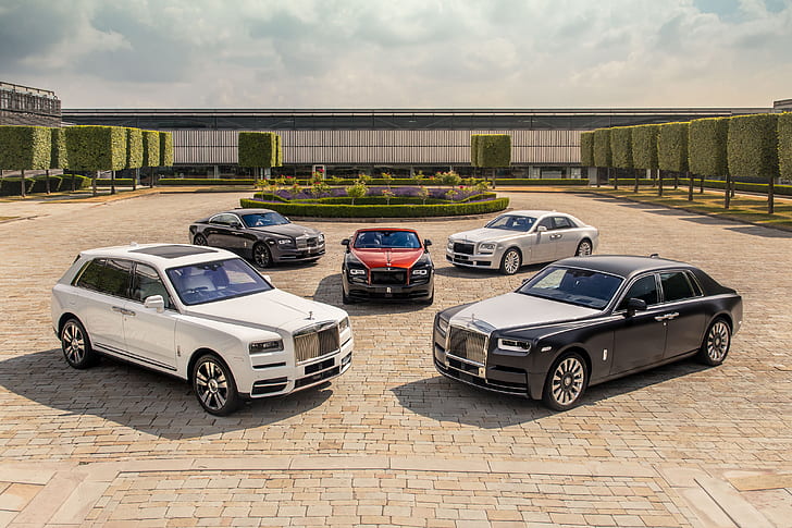 Rolls Royce Wraith, Rolls Royce, bilar, 4k, HD, 2018 bilar, HD tapet