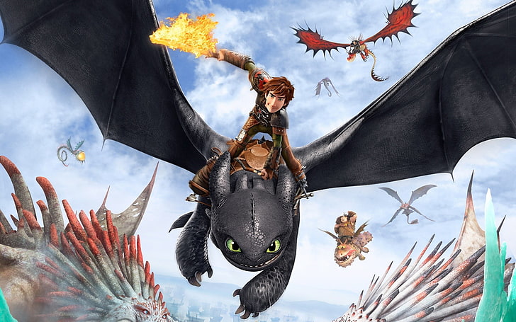 How to Train Your Dragon, How to Train Your Dragon, How to Train Your Dragon 2, dragon, movies, วอลล์เปเปอร์ HD