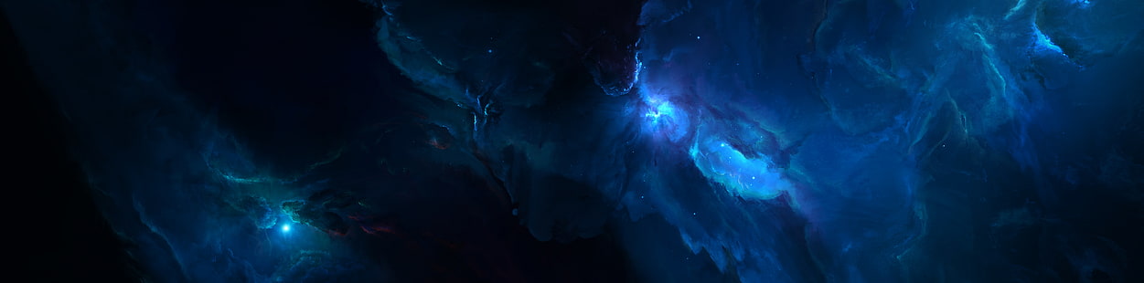 Atlantis Labyrinth Nebula วอลล์เปเปอร์ดิจิตอลนามธรรมสีน้ำเงินและสีดำอวกาศดาวเคราะห์กาแล็กซี่สีฟ้าสีส้มแอปเปิ้ลน่าอัศจรรย์แห่งอนาคตคอสมอสสดใสเรตินาน่าตื่นเต้น Macbook ความละเอียดสูงน่าสนใจยอดเยี่ยมบันเทิง hd 4k ultrahd, f4lyn, starkiteckt, holsopple, morbid, nathan, วอลล์เปเปอร์ HD HD wallpaper