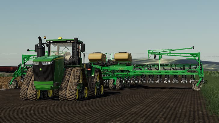 fs19, farming simulator, farming simulator 2019, farm, crops, HD wallpaper