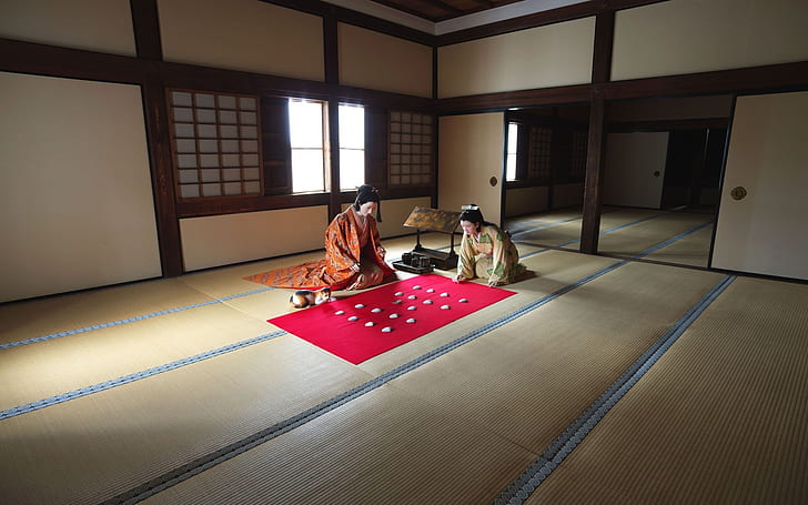 المرأة اليابانية التقليدية، خلفية HD