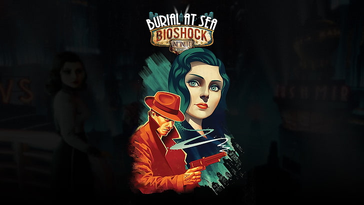 Burial At Sea Bioshock tapeter, BioShock Infinite, videospel, BioShock, HD tapet