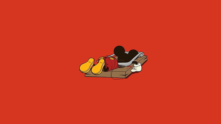 Mickey Mouse auf Falle, Disney, Mickey Mouse, HD-Hintergrundbild