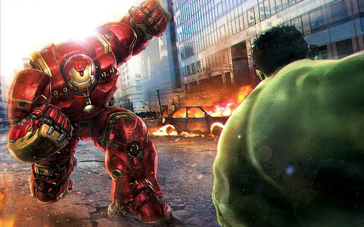 Avengers Avengers Age of Ultron Iron Man Hulk Marvel Comics Comics Superbohater, Tapety HD